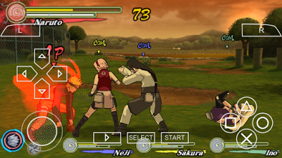 Naruto Heroes 3 Iso Highly Compressed
